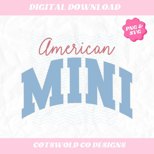 American Mini Fourth of July PNG SVG Design, Mama Mini Matching 4th of July Designs, 4th of July Kids PNG