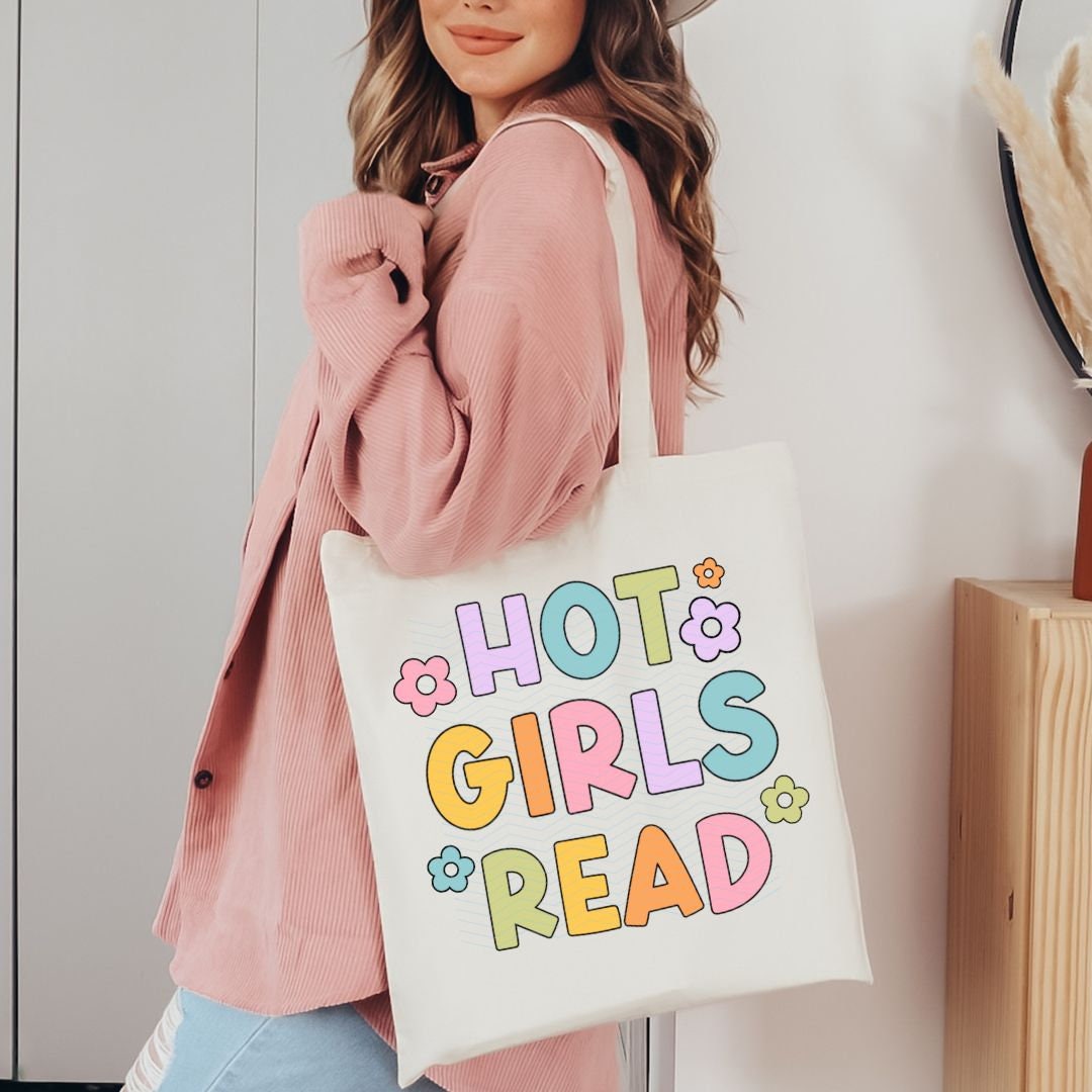 Hot Girls Read SVG PNG, Bookish SVG, Reading png for Commercial Use