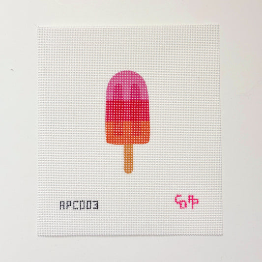 Popsicle Artist Printed Needlepoint Canvas