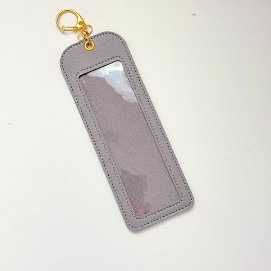 Self Finishing Bookmark Pu Leather Interchangeable