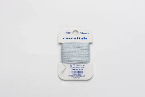 Essentials Cards Threads for Needlepoint, Needlepoint Thread for 18 Mesh, Needlepoint Thread Cards