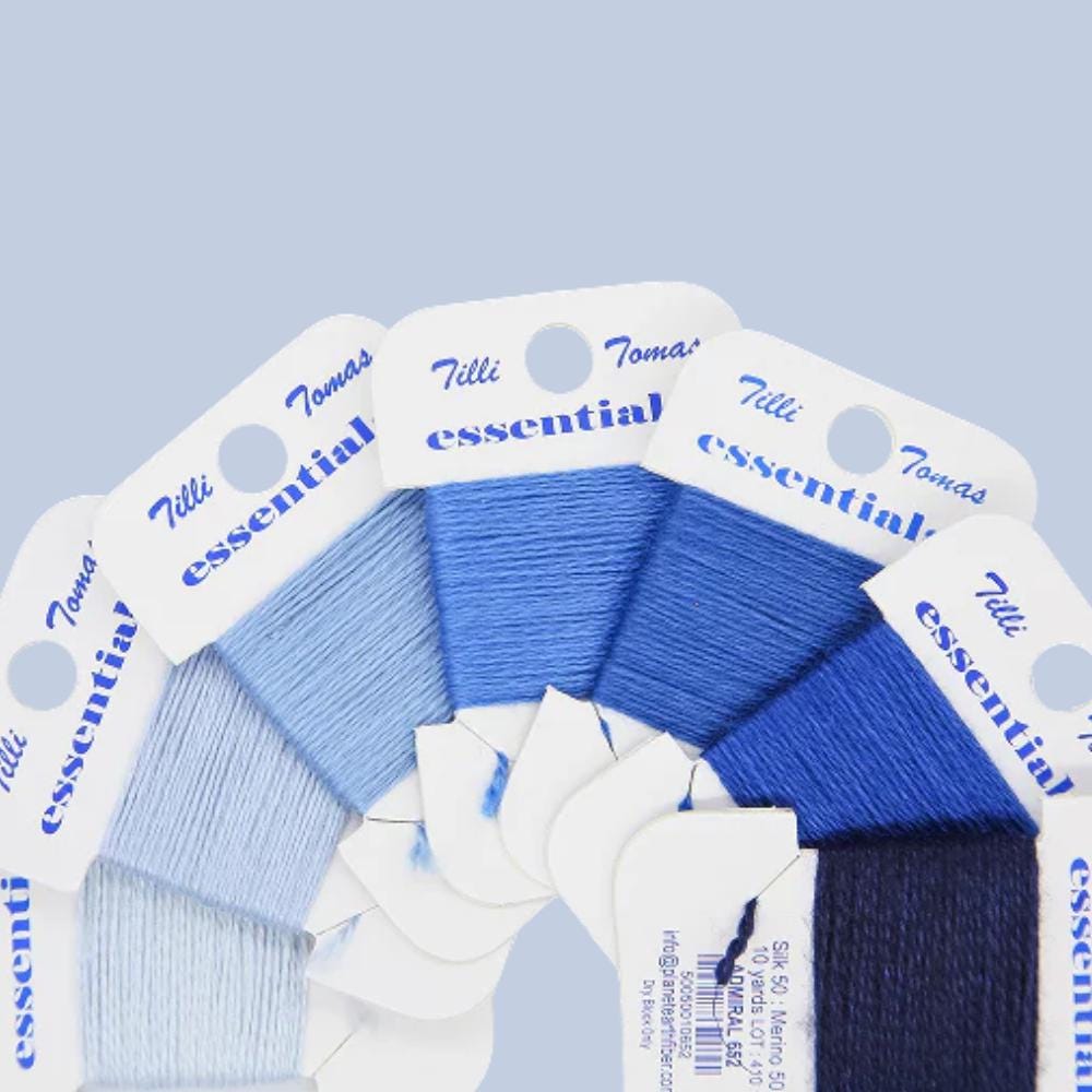 Essentials Cards Threads for Needlepoint, Needlepoint Thread for 18 Mesh, Needlepoint Thread Cards